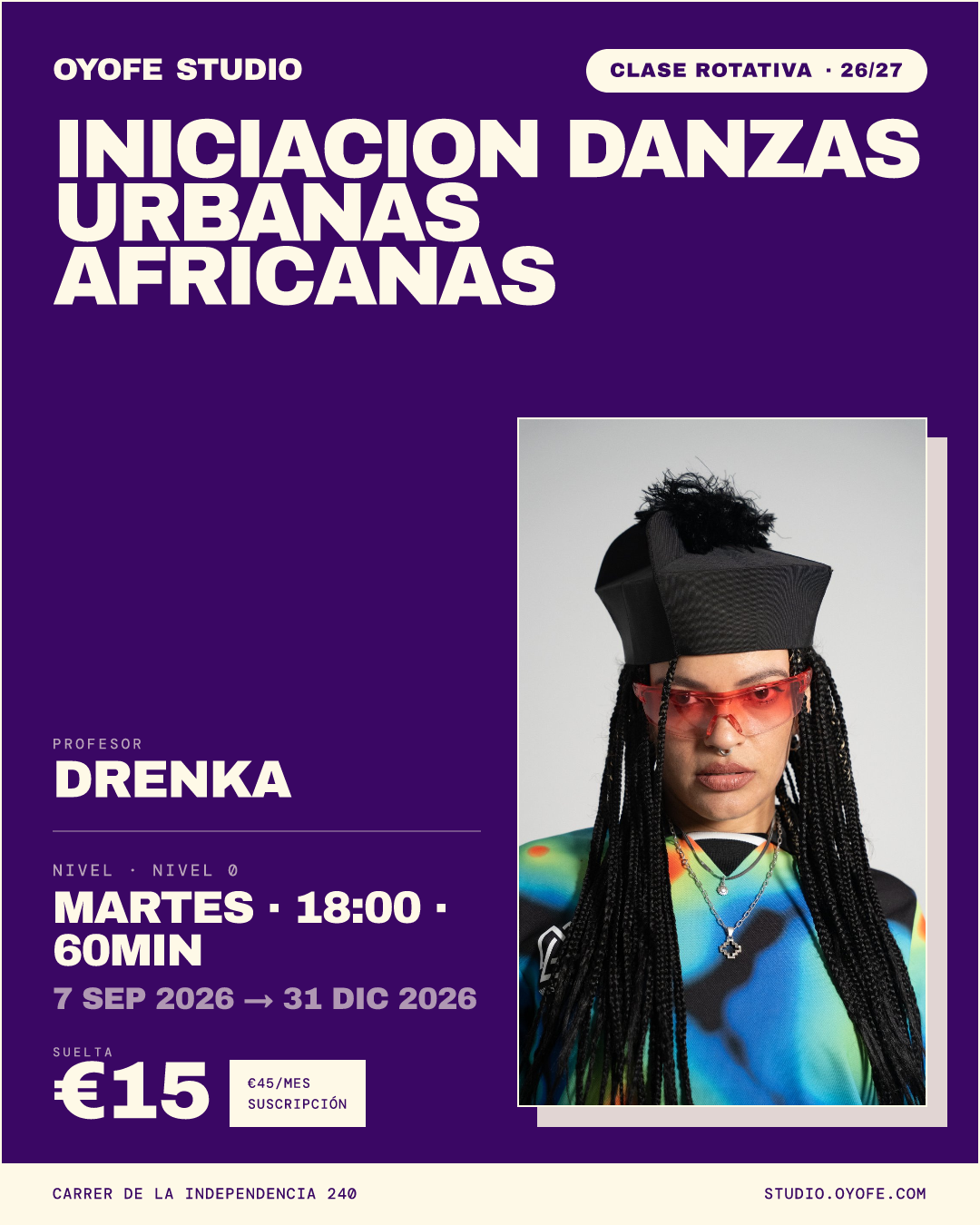 Iniciacion Danzas Urbanas Africanas