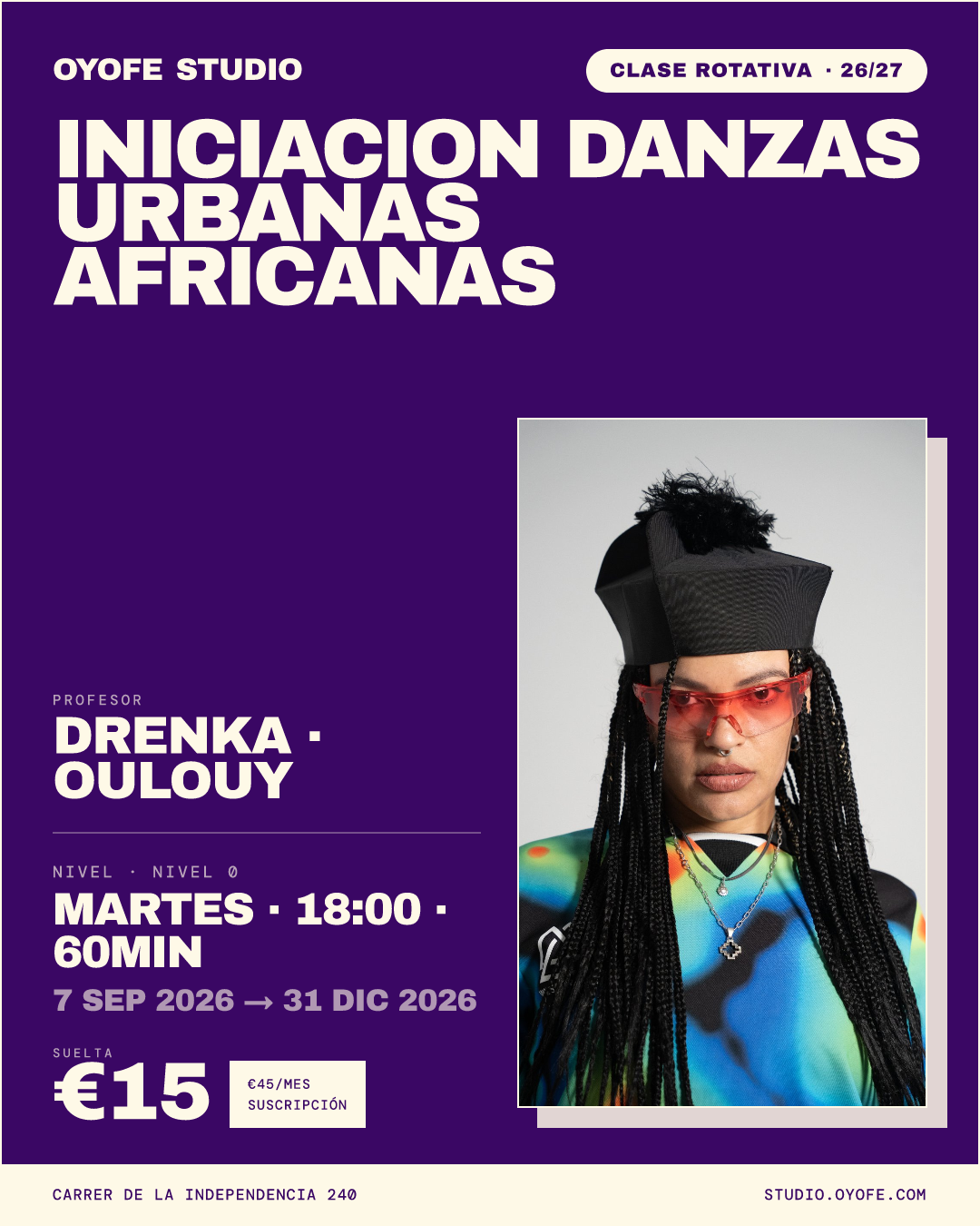 Iniciacion Danzas Urbanas Africanas